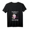 Damen Mir Reichts Ich Geh Hullern Hulacorn Hoop Fitness Hula Tanz T-Shirt mit V-Ausschnitt – Lustiges Motiv für Hula Hoop Fans und Tänzerinnen