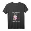 Damen Mir Reichts Ich Geh Hullern Hulacorn Hoop Fitness Hula Tanz T-Shirt mit V-Ausschnitt – Lustiges Motiv für Hula Hoop Fans und Tänzerinnen