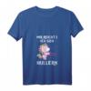 Damen Mir Reichts Ich Geh Hullern Hulacorn Hoop Fitness Hula Tanz T-Shirt mit V-Ausschnitt – Lustiges Motiv für Hula Hoop Fans und Tänzerinnen