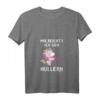 Damen Mir Reichts Ich Geh Hullern Hulacorn Hoop Fitness Hula Tanz T-Shirt mit V-Ausschnitt – Lustiges Motiv für Hula Hoop Fans und Tänzerinnen