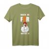 Fitness Bodybuilding Masthuhn T-Shirt für Muskelwachstum - Lustiges Design für Training, Cheatday & Gains