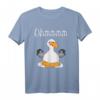 Lustiges Ohmmm Yoga Möwe T-Shirt – Meditations- und Fitness-Outfit für Entspannung, Pilates & Yoga Kurse mit Humor