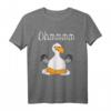 Lustiges Ohmmm Yoga Möwe T-Shirt – Meditations- und Fitness-Outfit für Entspannung, Pilates & Yoga Kurse mit Humor