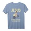 Jesus Deadlift Workout Gym Fitness T-Shirt – Humoriges christliches Geschenk für Glaubensstarke, Pastoren & Fitness-Begeisterte