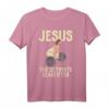 Jesus Deadlift Workout Gym Fitness T-Shirt – Humoriges christliches Geschenk für Glaubensstarke, Pastoren & Fitness-Begeisterte