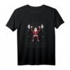 Ugly Christmas Sweater Santa beim Pumpen - Lustiges Fitness-Geschenk für Bodybuilder, Kraftsportler & Fitness-Coaches zu Weihnachten