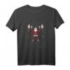 Ugly Christmas Sweater Santa beim Pumpen - Lustiges Fitness-Geschenk für Bodybuilder, Kraftsportler & Fitness-Coaches zu Weihnachten