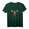 Ugly Christmas Sweater Santa beim Pumpen - Lustiges Fitness-Geschenk für Bodybuilder, Kraftsportler & Fitness-Coaches zu Weihnachten