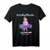 Einhorn Installing Muscles Lustiges Gym Muskel T-Shirt - Perfekt für Workout, Training & als Geschenk für Gym-Partner und Fitness Trainer