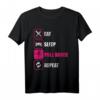 Pole Dance Tänzerin Damen Fitness Workout T-Shirt – Stylisches Tanz- und Fitnessoutfit für Frauen & das perfekte Geburtstagsgeschenk für Pole Fitness Liebhaberinnen