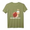 Lustiges Joggen & Laufen T-Shirt mit Schnecke - Perfektes Geschenk für Marathonläufer & Sportfans mit Humor