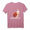 Lustiges Joggen & Laufen T-Shirt mit Schnecke - Perfektes Geschenk für Marathonläufer & Sportfans mit Humor