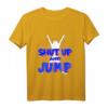 Shut Up Jump Jumping Trampolin Trendsport Fitness T-Shirt – Modisches Outfit für Jumpstyle & Trendsportler für dein Training