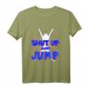 Shut Up Jump Jumping Trampolin Trendsport Fitness T-Shirt – Modisches Outfit für Jumpstyle & Trendsportler für dein Training