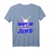 Shut Up Jump Jumping Trampolin Trendsport Fitness T-Shirt – Modisches Outfit für Jumpstyle & Trendsportler für dein Training