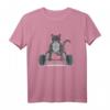 Katzen-Kreuzheben Powerlifting Fitness T-Shirt - Lustiges Fanatic Shirt für Katzenliebhaber & Powerlifter, perfektes Geschenk für Training & Anlässe