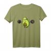 Lustiges Avocado-Geschenk T-Shirt für Fitness, Gewichtheben & vegane Workouts – Perfekt für Veganer, Sportler & Avocado-Liebhaber