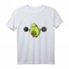 Lustiges Avocado-Geschenk T-Shirt für Fitness, Gewichtheben & vegane Workouts – Perfekt für Veganer, Sportler & Avocado-Liebhaber