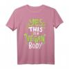 Vegan Fitness T-Shirt - Klassisch geschnitten mit doppeltem Saum für aktive Veganer
