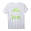 Vegan Fitness T-Shirt - Klassisch geschnitten mit doppeltem Saum für aktive Veganer