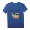 Fitness Faultier Geschenk T-Shirt - Lustiges Motivationsshirt für den täglichen Kampf gegen den inneren Schweinehund