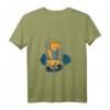 Gym Dinosaur Weightlifting T-Shirt - Lustiges Fitness Tank Top für Kraft- und Muskeltraining, perfekt als Geschenk für Fitnessliebhaber