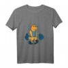 Gym Dinosaur Weightlifting T-Shirt - Lustiges Fitness Tank Top für Kraft- und Muskeltraining, perfekt als Geschenk für Fitnessliebhaber