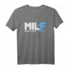 HapMonkey Fitness T-Shirt – Lustiges Milf und Sportshirt für Männer und Frauen, perfekt als Geschenk für Fitness- und Gym-Fans