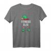 Fitness Elfe Partnerlook Familien Outfit Frauen Weihnachten T-Shirt – Lustiges Weihnachtsgeschenk für Familie, Freundin & Partner