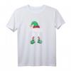 Fitness Elfe Partnerlook Familien Outfit Frauen Weihnachten T-Shirt – Lustiges Weihnachtsgeschenk für Familie, Freundin & Partner