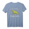 Dinosaurier T-Rex Hates Push Ups Fitness Gym Workout T-Shirt – Lustiges Sportshirt für Männer, Frauen & Kinder