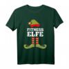 Fitness Elfe Weihnachtself T-Shirt - Lustiges Partner- und Familienmotiv für Weihnachten, Weihnachtsmann & Weihnachtselfen
