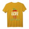 Fitness Elfe Weihnachtself T-Shirt - Lustiges Partner- und Familienmotiv für Weihnachten, Weihnachtsmann & Weihnachtselfen