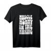 40 Geburtstag Humor T-Shirt für Frauen - Lustiges Muscle Mommy in The Making Fitness Shirt für Fitnessstudio & Motivation