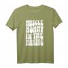 40 Geburtstag Humor T-Shirt für Frauen - Lustiges Muscle Mommy in The Making Fitness Shirt für Fitnessstudio & Motivation