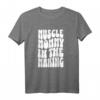 40 Geburtstag Humor T-Shirt für Frauen - Lustiges Muscle Mommy in The Making Fitness Shirt für Fitnessstudio & Motivation