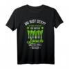 Lauch Kraftsport Fitness T-Shirt Lustig - Humorvolles Gym Outfit für Fitnessmuffel und Sportler mit Spruch