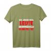 Witziges Statement Lauf T-Shirt mit V-Ausschnitt für Marathon, Jogging & Training - Für Männer & Frauen
