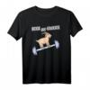 Herren Fitness Gym T-Shirt - Bock Auf Gewichte Motiv für Bodybuilding, Training & Vatertagsgeschenk