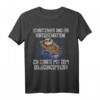 Schrittzähler sind für Fortgeschrittene Faultier T-Shirt – Lustiges Anti-Sport Motiv für Couch-Potatoes und Entspannungsfans als Geschenk