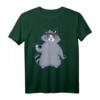 Waschbär Workout Training Sport Fitness Lustig Witzig Spaß T-Shirt – Humoriges Fitness-Shirt für Training und Spaß