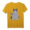 Waschbär Workout Training Sport Fitness Lustig Witzig Spaß T-Shirt – Humoriges Fitness-Shirt für Training und Spaß