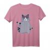 Waschbär Workout Training Sport Fitness Lustig Witzig Spaß T-Shirt – Humoriges Fitness-Shirt für Training und Spaß