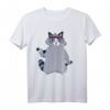 Waschbär Workout Training Sport Fitness Lustig Witzig Spaß T-Shirt – Humoriges Fitness-Shirt für Training und Spaß