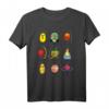 Lustiges Sport Früchte T-Shirt – Gesund, Sommerlich & Bunt für Fitness, Ernährung & Geschenke für Sportliebhaber