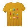 Lustiges Sport Früchte T-Shirt – Gesund, Sommerlich & Bunt für Fitness, Ernährung & Geschenke für Sportliebhaber