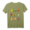 Lustiges Sport Früchte T-Shirt – Gesund, Sommerlich & Bunt für Fitness, Ernährung & Geschenke für Sportliebhaber