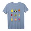 Lustiges Sport Früchte T-Shirt – Gesund, Sommerlich & Bunt für Fitness, Ernährung & Geschenke für Sportliebhaber