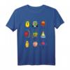 Lustiges Sport Früchte T-Shirt – Gesund, Sommerlich & Bunt für Fitness, Ernährung & Geschenke für Sportliebhaber