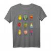 Lustiges Sport Früchte T-Shirt – Gesund, Sommerlich & Bunt für Fitness, Ernährung & Geschenke für Sportliebhaber